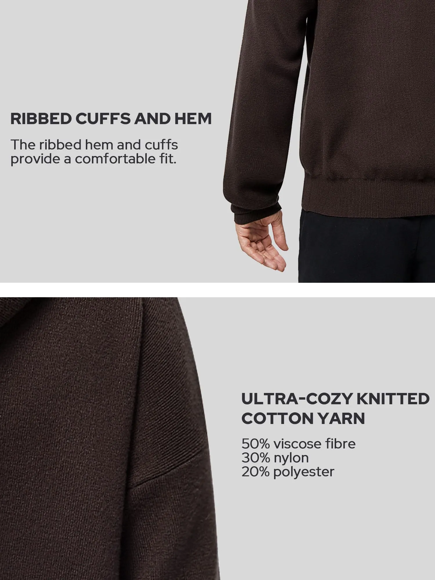 3rd Hill Casual Hooded Sweater with Kanga Pocket