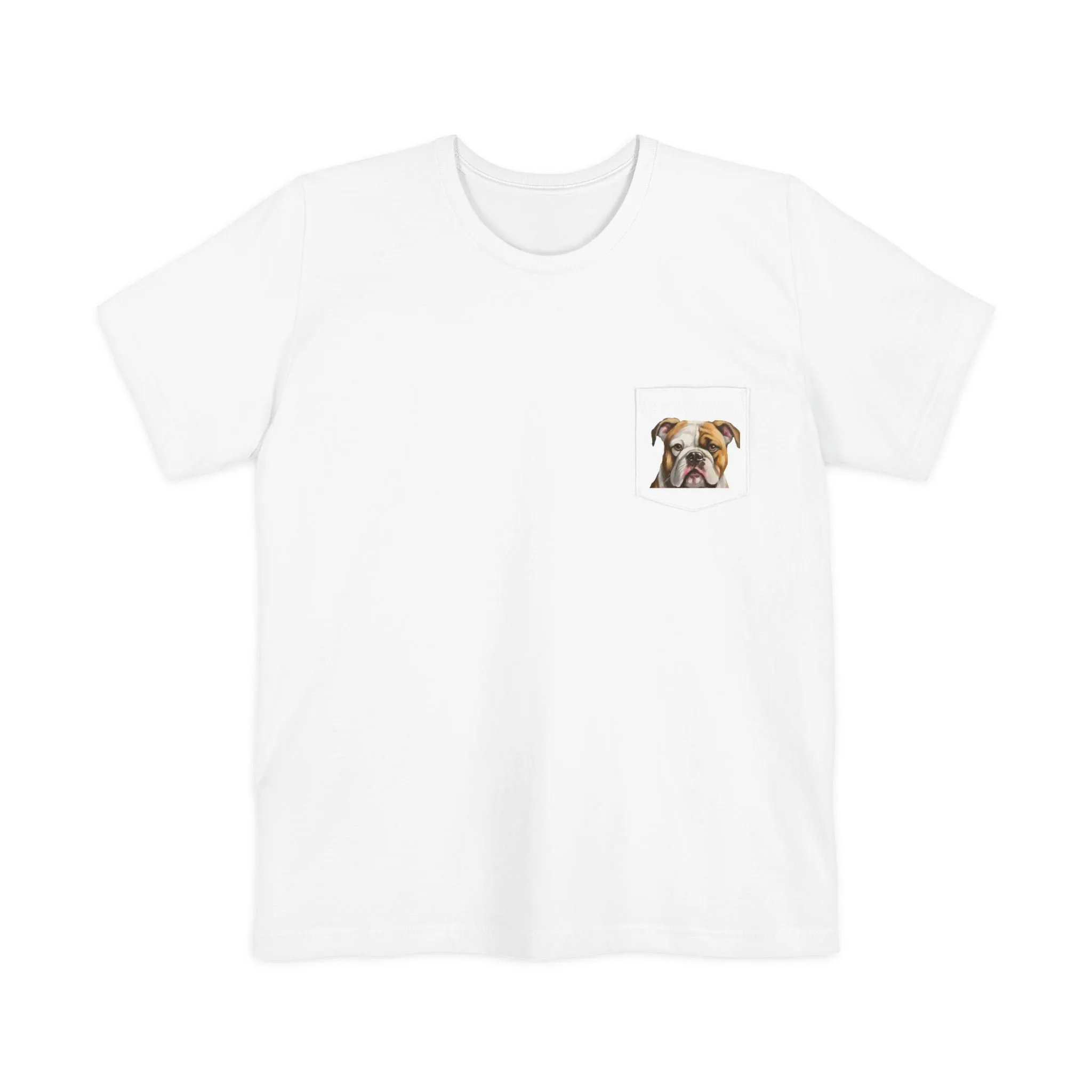 American Bulldog Unisex Pocket T-shirt