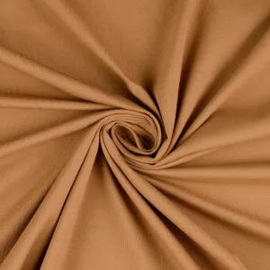 Essential Chic Coca Mocha Plain Cotton Jersey Fabric