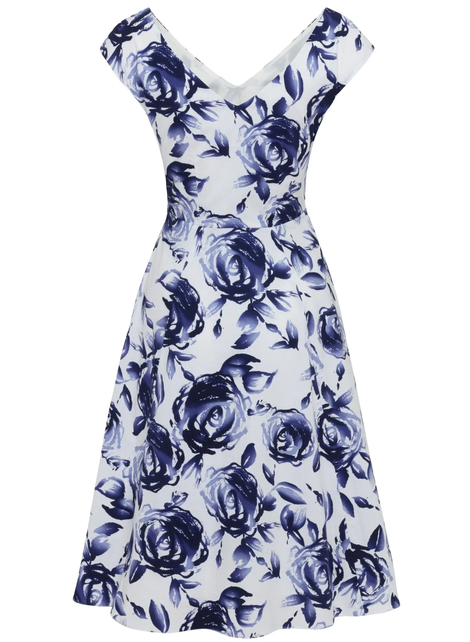 Fleur Swing Dress - Ink Blue