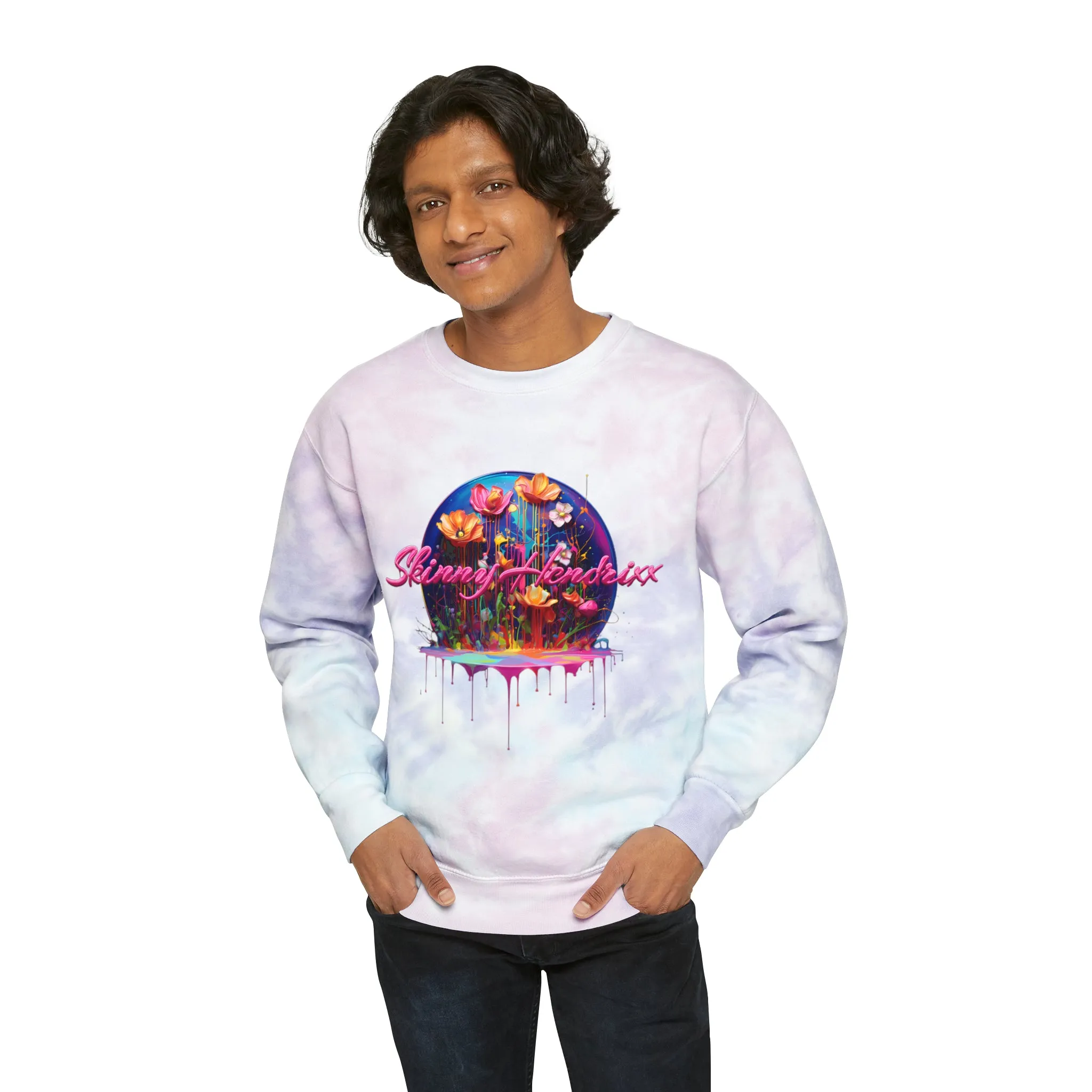 Flowerbomb Tie-Dye Sweatshirt