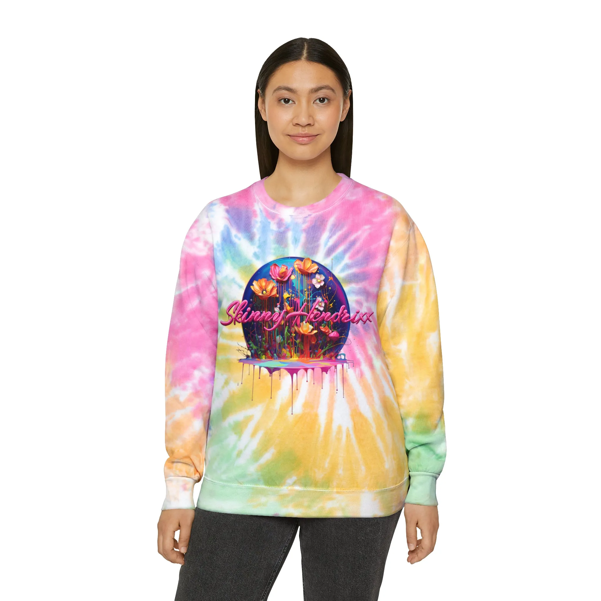 Flowerbomb Tie-Dye Sweatshirt