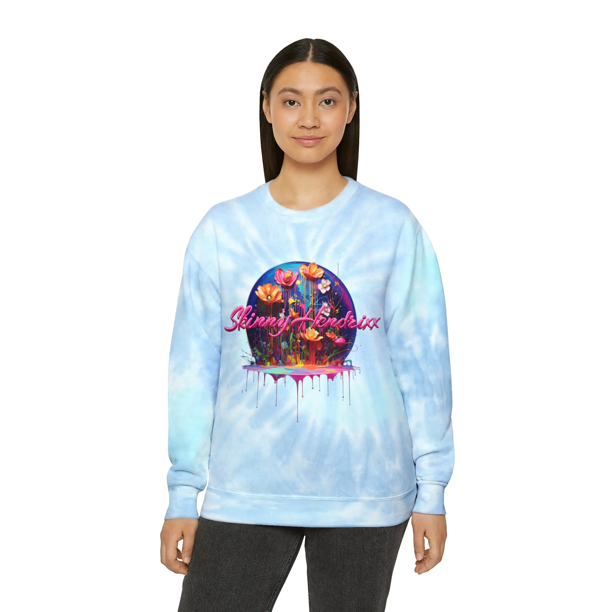 Flowerbomb Tie-Dye Sweatshirt