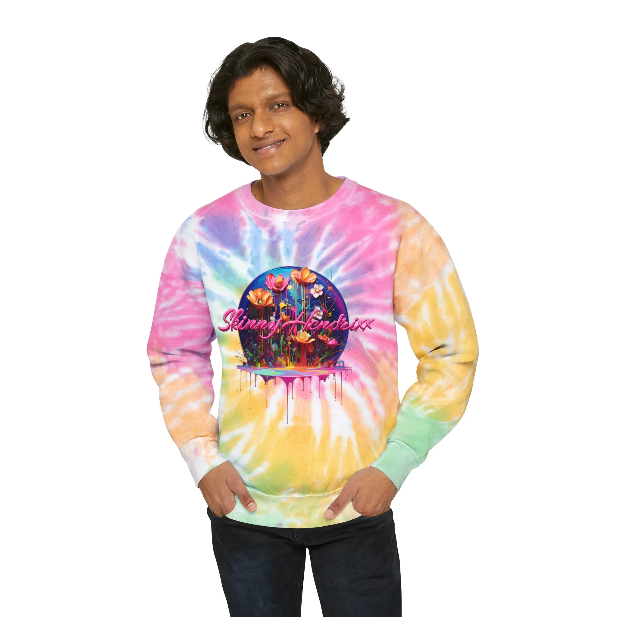 Flowerbomb Tie-Dye Sweatshirt