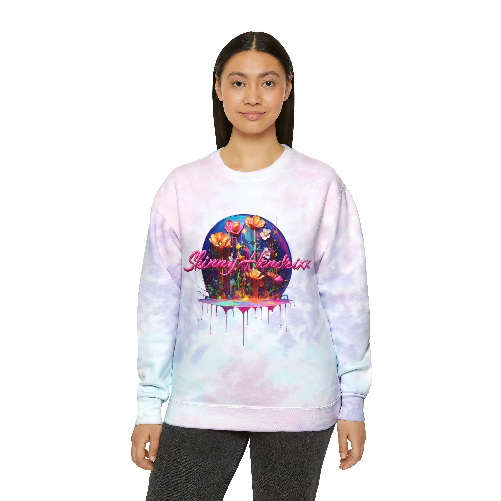 Flowerbomb Tie-Dye Sweatshirt
