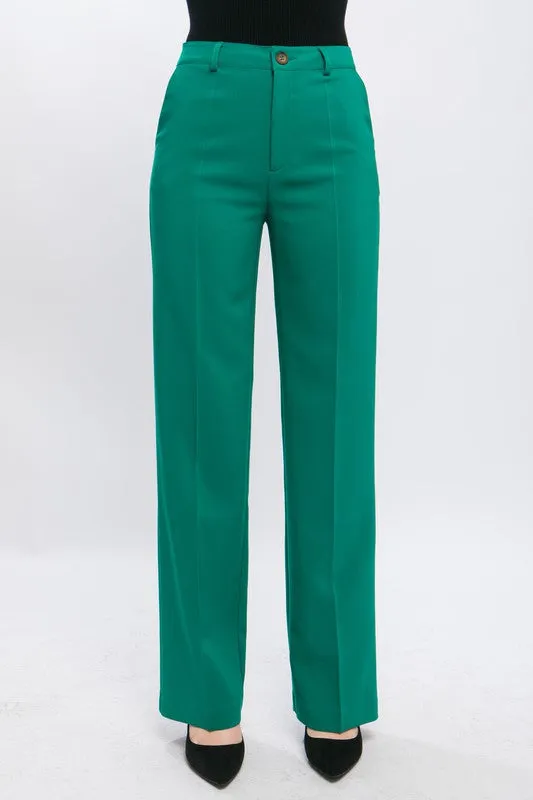 Formal Straight Leg Blazer & Pants