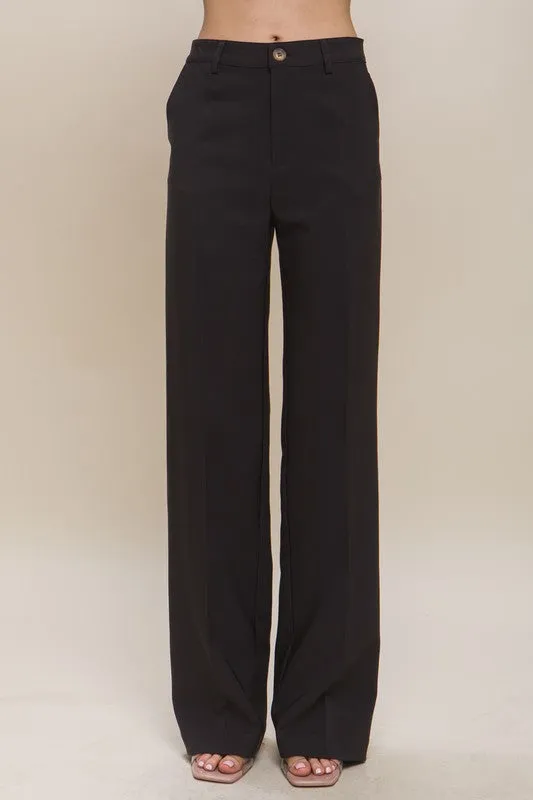 Formal Straight Leg Blazer & Pants