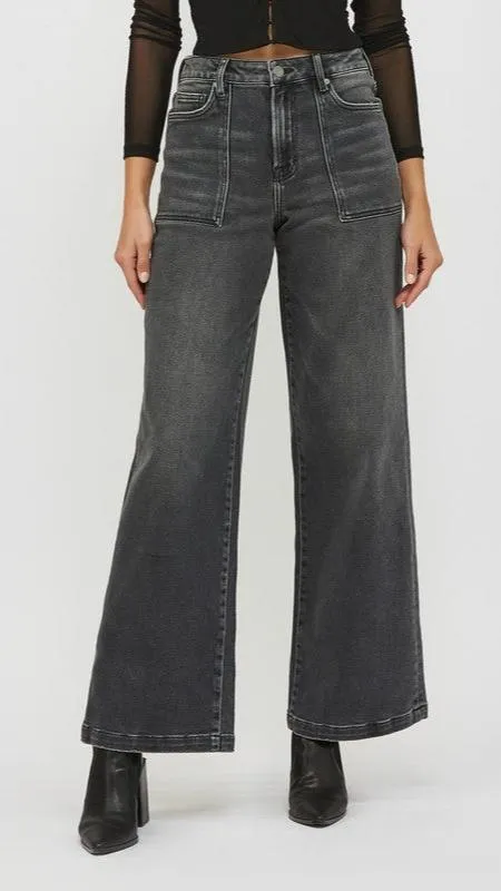 Grey Wash Carpenter Jean