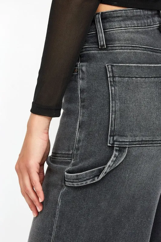 Grey Wash Carpenter Jean