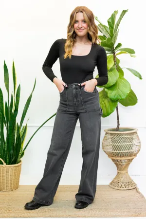 Grey Wash Carpenter Jean