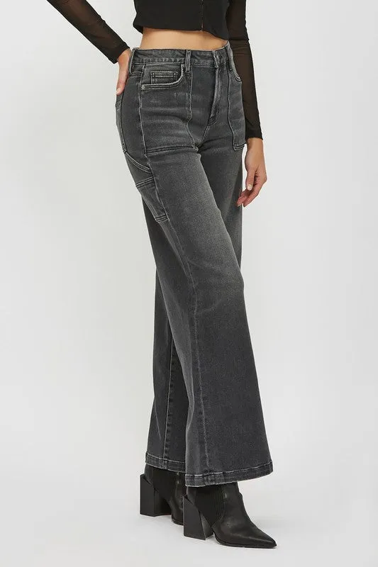 Grey Wash Carpenter Jean