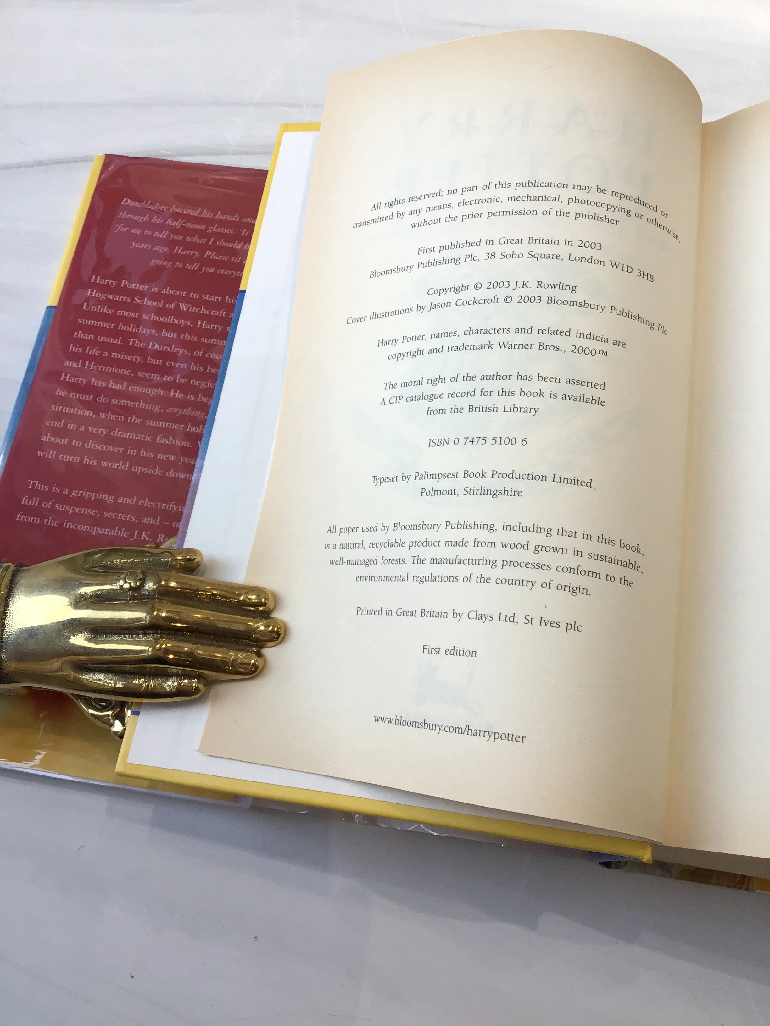 Harry Potter Set - Early Printings