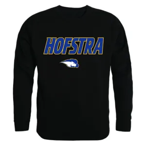 Hofstra University Campus Crewneck Pullover Sweatshirt Sweater Black