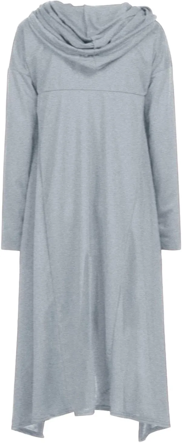 Hoodies for Women Trendy Cowl Neck Hi-Low Hem Sweatshirts Casual Long Sleeve Asymmetric Long Fall Hoodie with Pockets