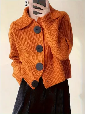 Julia® - Ribbed Knit Cardigan