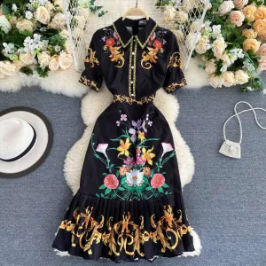 Matilda Palace Style Ruffle Dress