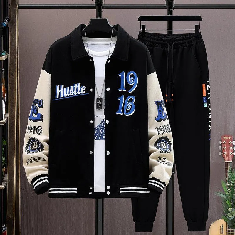 Men's Baseball Jacket and Pants Set – Stylish Teen Clothing