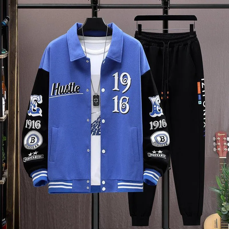 Men's Baseball Jacket and Pants Set – Stylish Teen Clothing