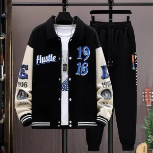 Men's Baseball Jacket and Pants Set – Stylish Teen Clothing
