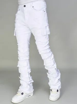 NME Jeans - Will - Stacked Cargo - White  - 501