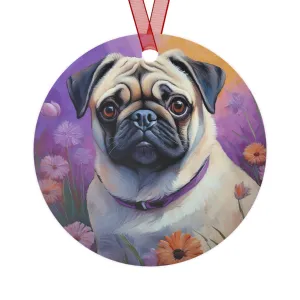 Pug - Metal Ornaments