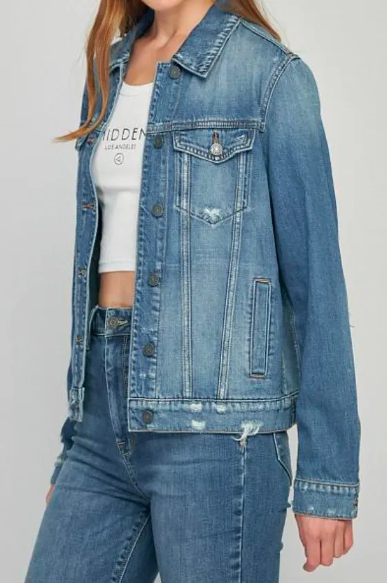Rebel Classic Fitted Jean Jacket