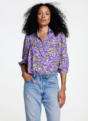 Shirred Pocket Blouse