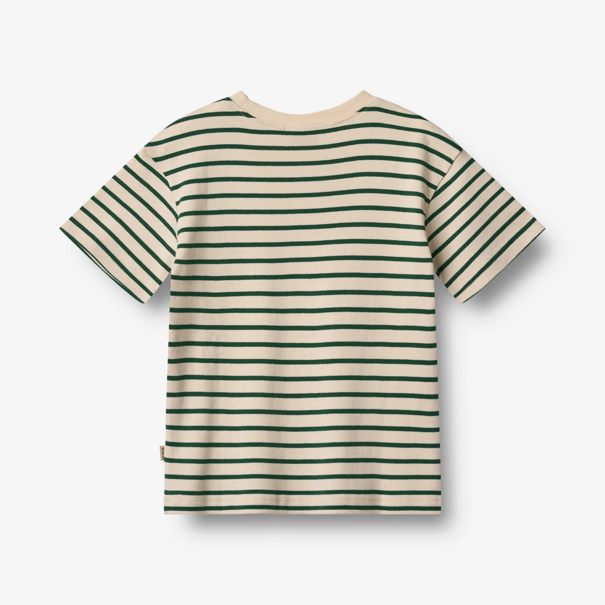 T-shirt S/S Fabian - green stripe