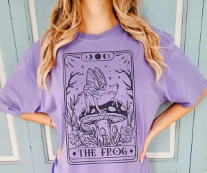 The Frog Tarot | Comfort Colors Cottagecore Tee