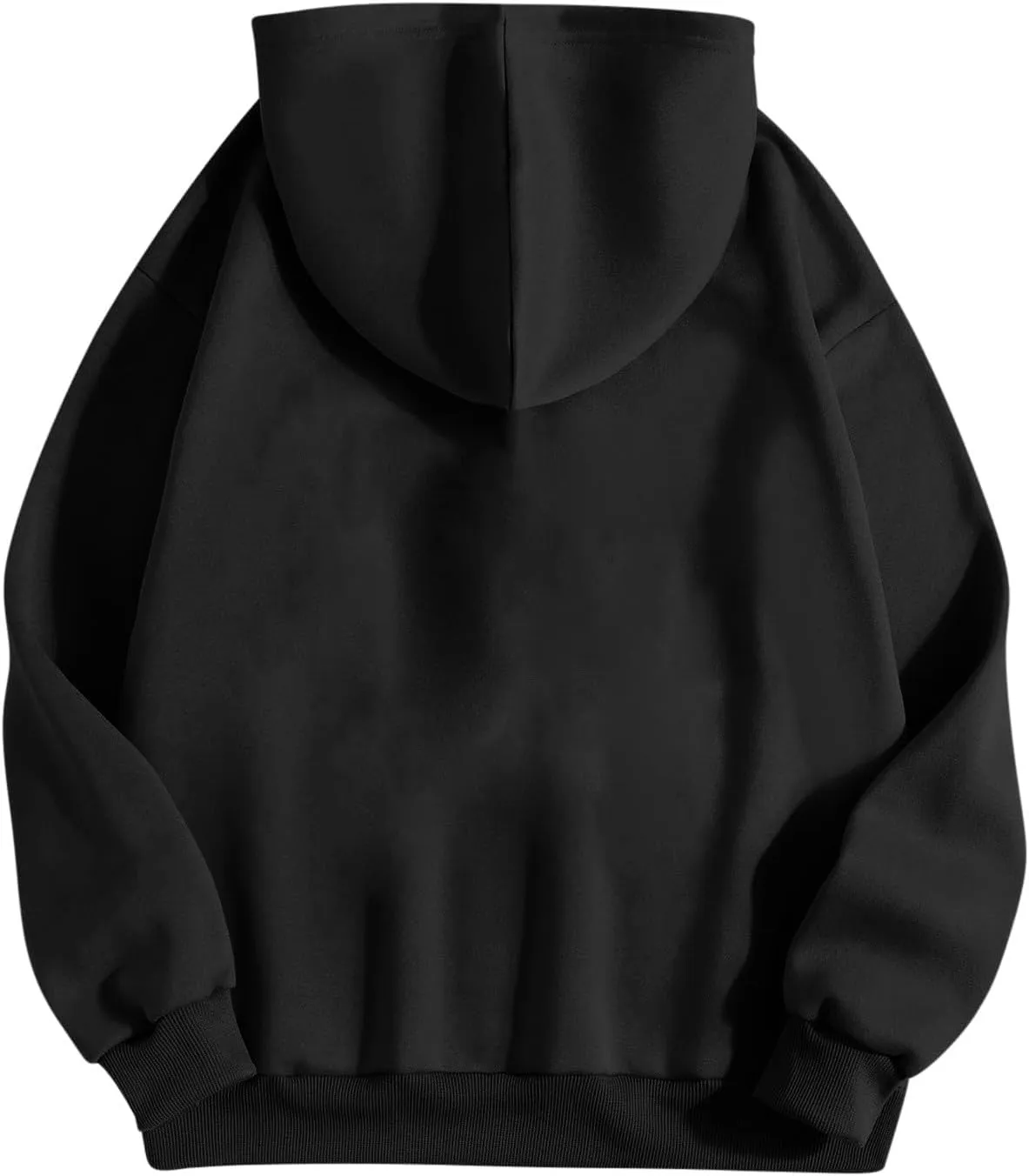 Womens Hoodies Oversized Sweatshirt Casual Fleece Pullover Top Solid Color Soft Hoodie With Pocket 2024 Fall Trendy Top