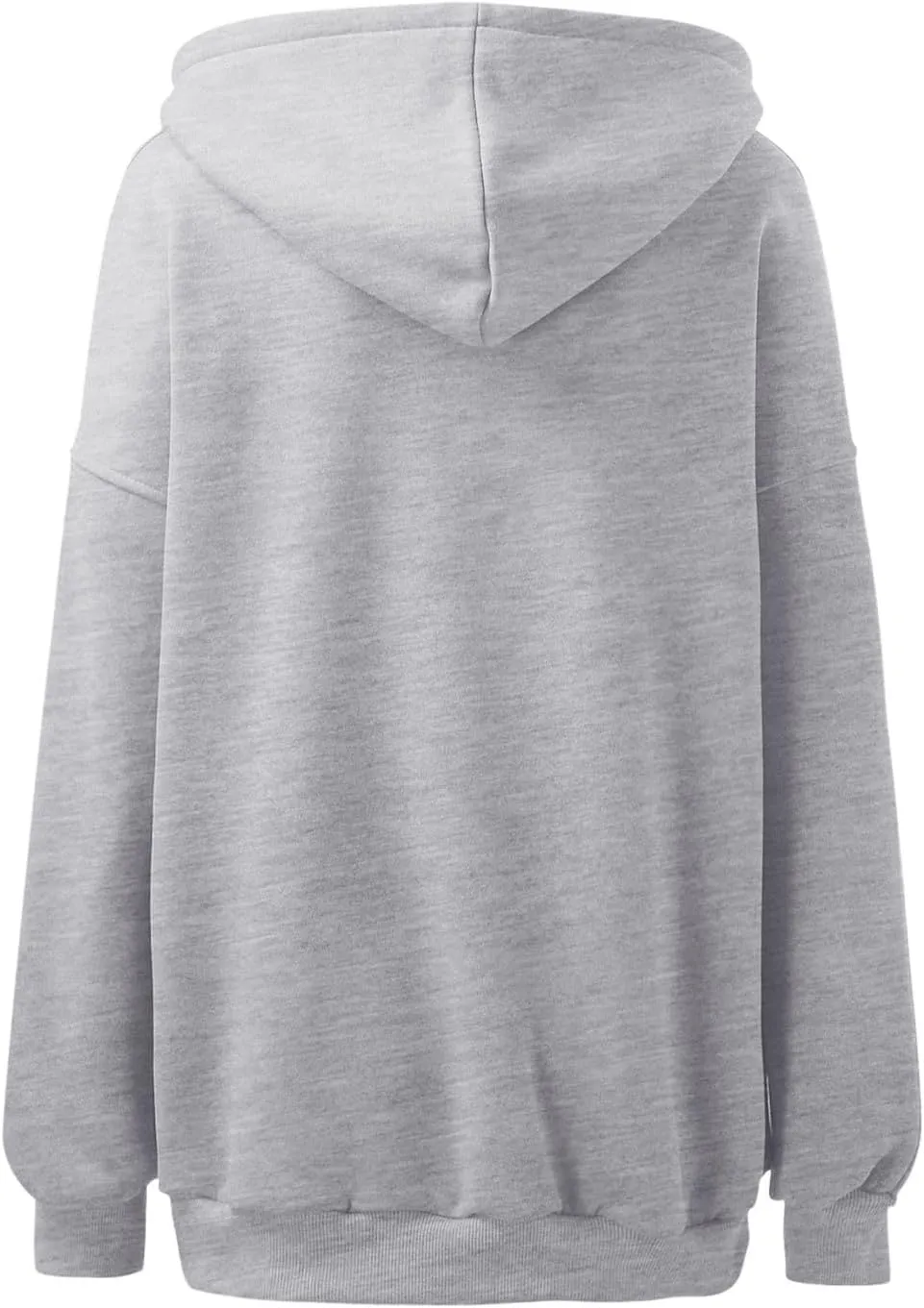 Womens Oversized Hoodies V Neck Long Sleeve Pullover Sweatshirts Tops Casual Fall Outfits Teen Girls 2024 Trendy