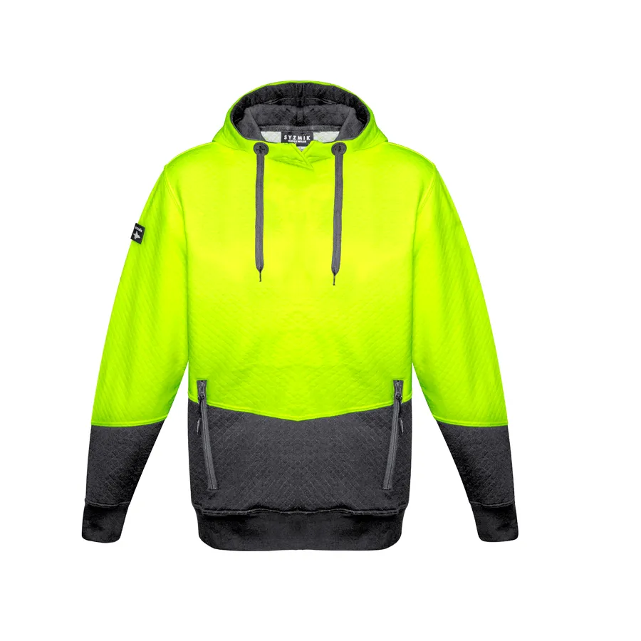 ZT477 Unisex Hi Vis Textured Jacquard Hoodie