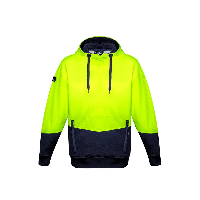 ZT477 Unisex Hi Vis Textured Jacquard Hoodie